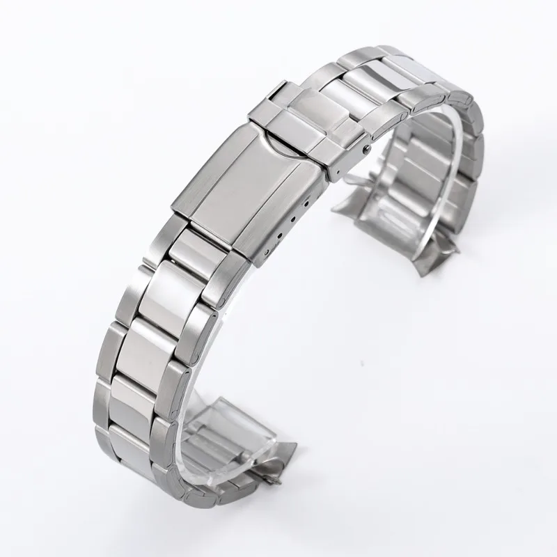 Universal Stainless Steel Folding Buckle Sports Watchband Strap