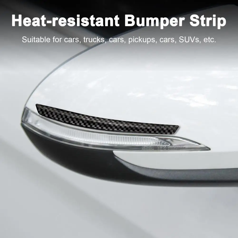 

Heat-resistant Bumper Strip Premium Pvc Car Door Bumper Strip Set Anti-scratch Side Door Edge Protector Rearview Mirror Bumper