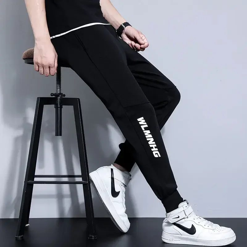 thumbnail image 1 of Pantalones Jogger Estampados Pantalones Deportivos para Hombre Pantalones Deportivos Deportivos para Hombre Pantalones Deportivos de Estilo Coreano para Verano Pantalones Deportivos, 1 of 5
