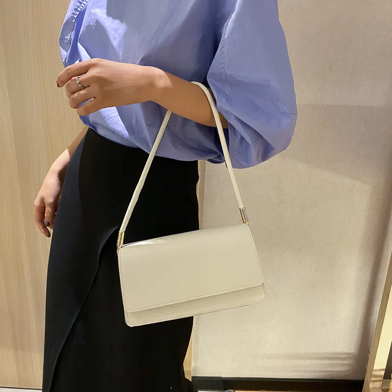 

Модная дизайнерская квадратная сумка на плечо для женщин, повседневные дамские сумочки из искусственной кожи с клапаном, однотонный мессенджер через плечо