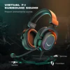 Fifine Dynamic RGB Gaming Headset with Mic Over-Ear Headphones 7.1 Surround Sound PC PS4 PS5 3 EQ Options Game Movie Music 2 Fifine Dynamic RGB Gaming Headset with Mic Over-Ear Headphones 7.1 Surround Sound PC PS4 PS5 3 EQ Options Game Movie Music 2