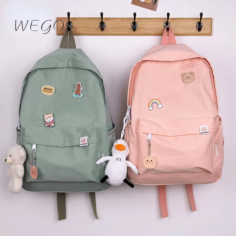 

Японский Школьный ранец для девочек, милый маленький рюкзак в Корейском стиле для учеников старших классов, вместительные рюкзаки