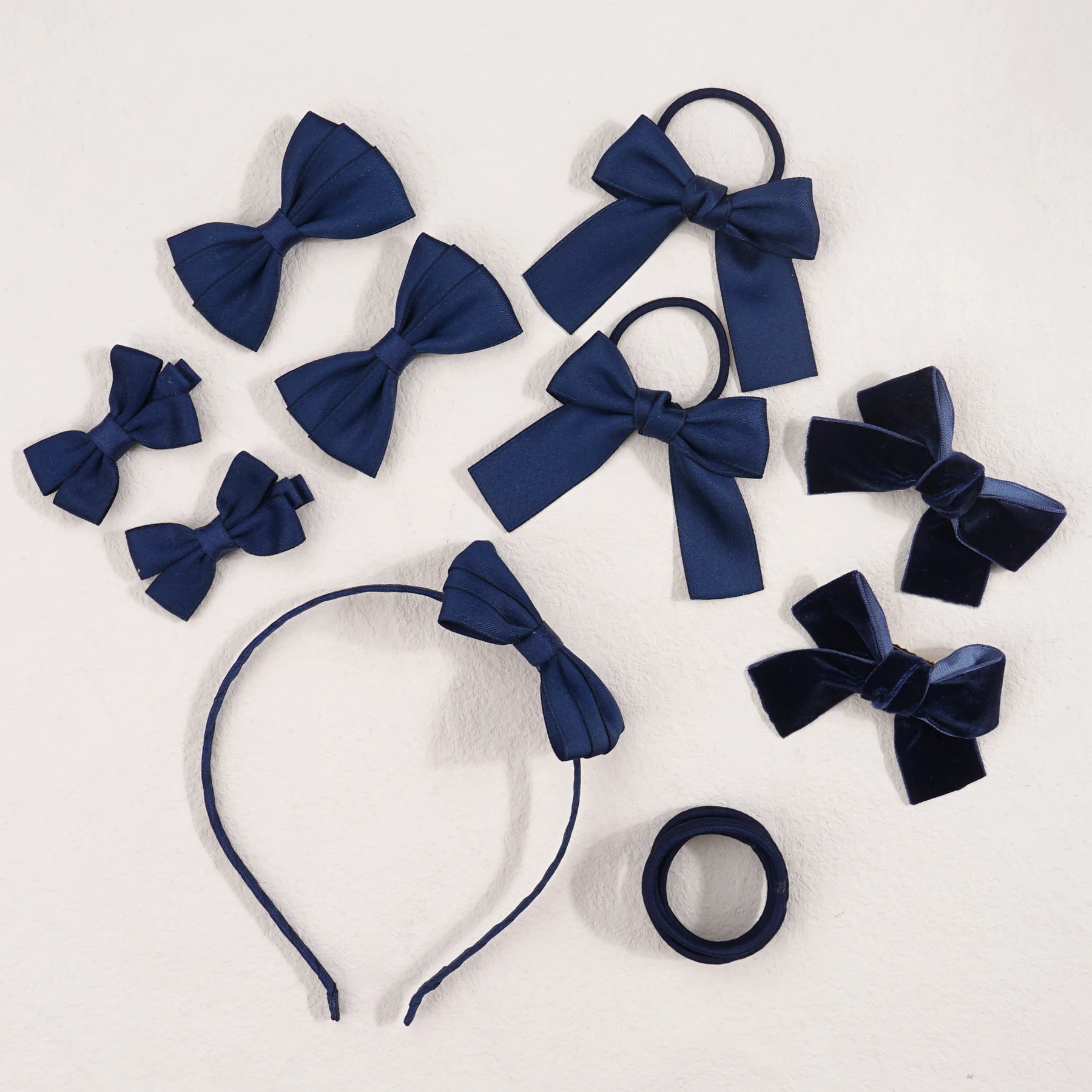 16 قطعة/المجموعة الفتيات إكسسوارات الشعر مجموعة العلاقات الشعر الأربطة المطاطية المرنة لأطفال المدارس الاطفال دبوس الشعر ذيل حصان حامل Scrunchies