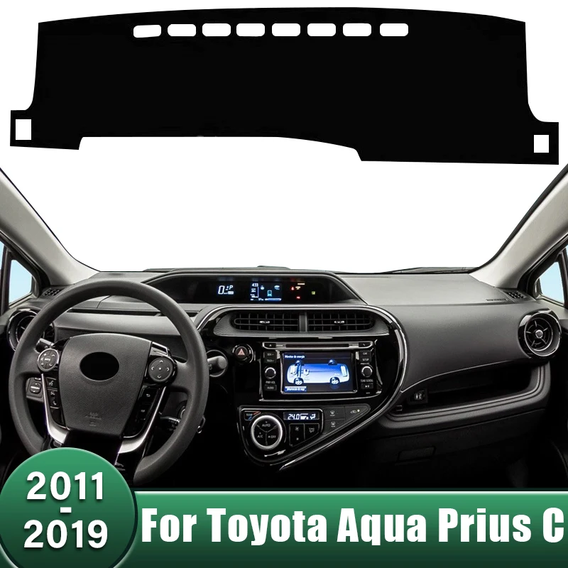 

Car Dashboard Cover Avoid Light Pads Sun Shade Mats Case For Toyota Aqua Prius C 2011 2012 2013 2014 2015 2016 2017 2018 2019