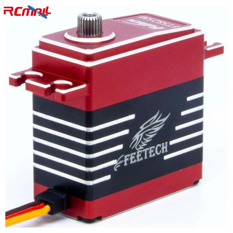 Feetech Waterproof FT5825M 25KG Digital Servo 7.4V Aluminium Case Steel Gear 180 Degree for RC Car Crawler Buggy Helicopter