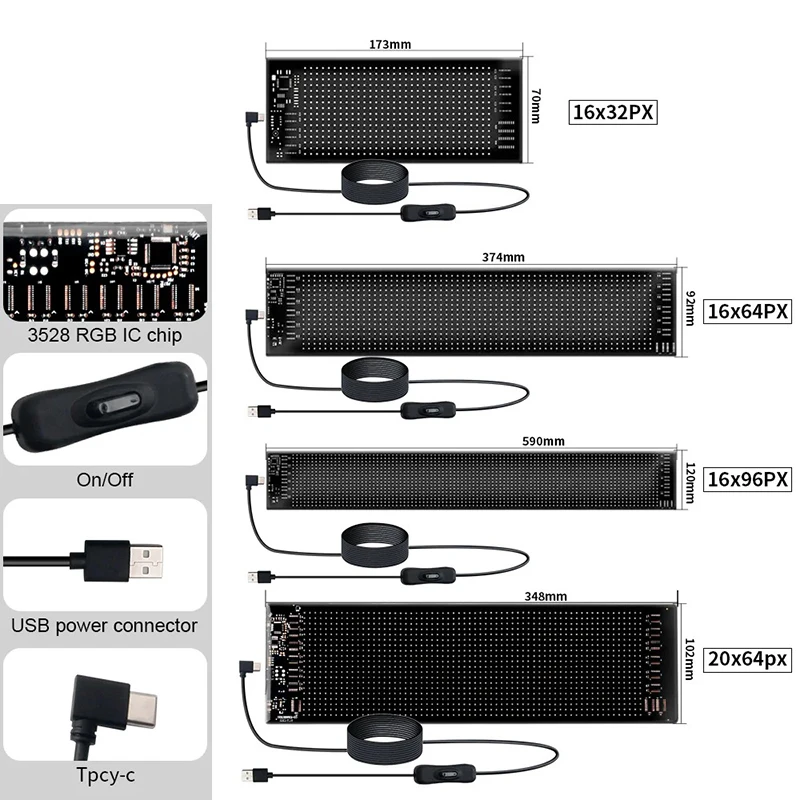 Devil&rsquo;s Eye LED Truck Sign Animation LED Matrix Pixel Panel Remote Control scrolling Display Light Car Truck windshield led light led panel led display light led signs
