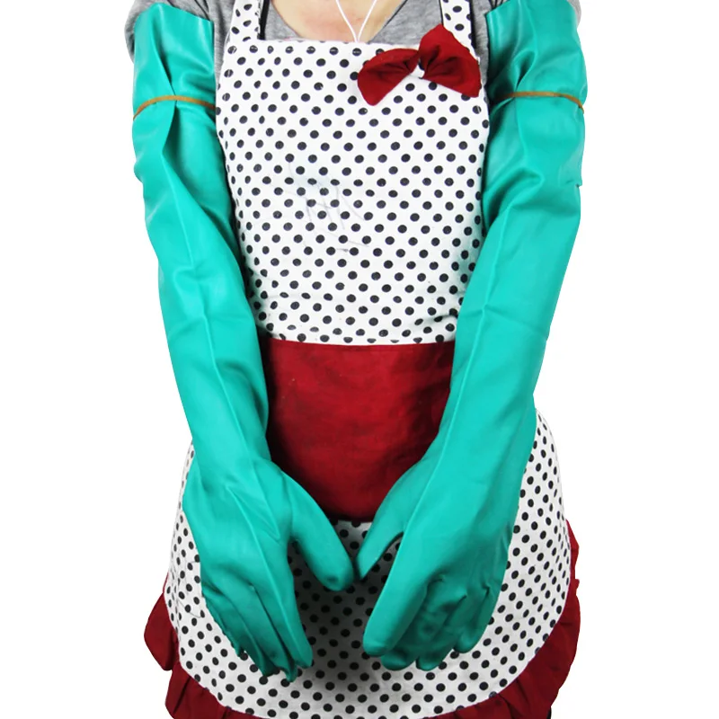 Acid and Alkali Resistant Long Rubber Gloves for nitrile gloves,dishwashing gloves,protective gloves,cleaning gloves,safety gloves