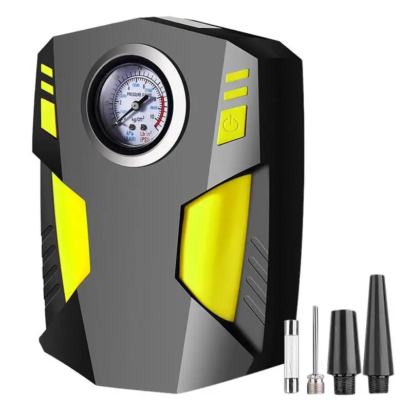 

Автомобильный насос для шин с цифровым дисплеем, электрический воздушный насос для бассейнов и игрушек, 12 В постоянного тока