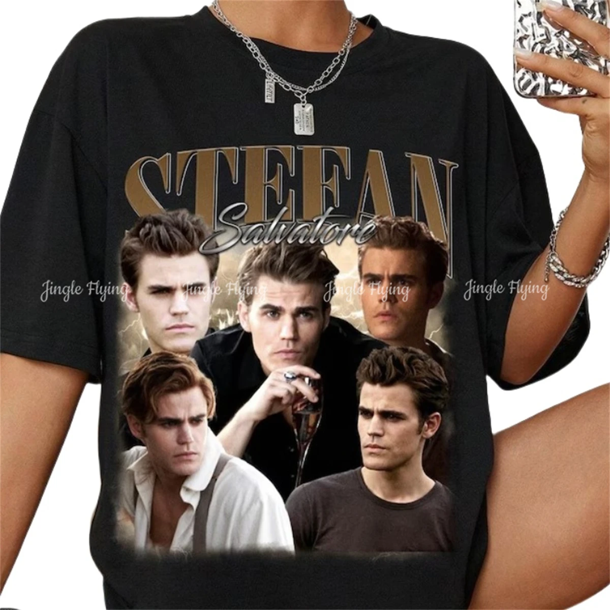 Limited Stefan Salvatore Vintage T Shirt Gift For Women And Man