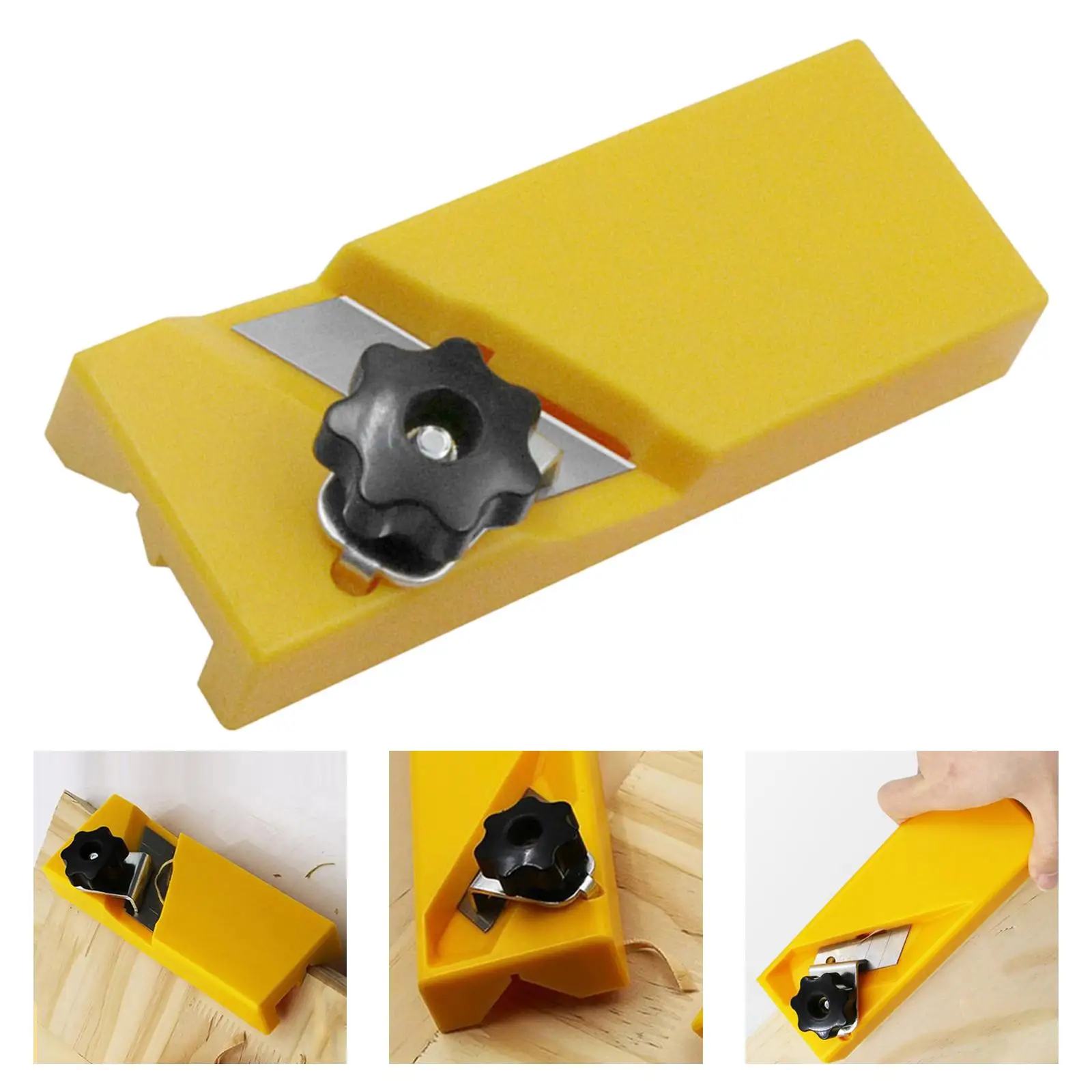 90° Chamfer Trimming Cutter Woodworking Board Planer Tool Manual Wood Knife Carpenter Bottom Deburring Edge Planing Blade