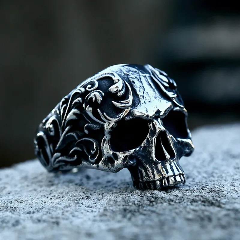 LOOT】Odin 925 / 18K creepy skull ring メンズ 【LOOT】MAD of