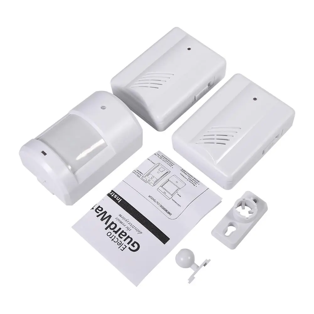

Wireless Doorbell Motion Detector Garage Infrared Driveway Security Alarm
