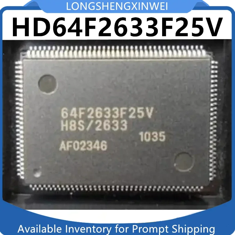 

1PCS HD64F2633F25V 64F2633F25V New PQFP128 Microcontroller Chip Original