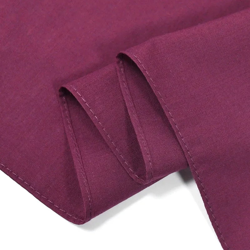 Fashion Hip Hop Bandana Polyester Square Scarf Men Women Headbands Solid Color Hijab Wrist Wraps Face Mask Handkerchief Scarves 6