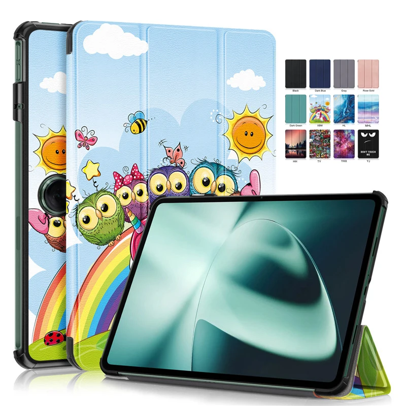 Per Oppo Pad 2 Case 11.61 Cute Unicorn Cat Guscio Magnetico Verniciato Per Oppo Pad 2 Oneplus Pad 2023 Tablet Per Oppo Pad 2 Cover