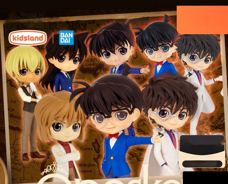 

Детектив Конан из бандаи, фигурки ручной работы из аниме, модели для девочек и мальчиков, фигурки, игрушки, подлинные Bandai