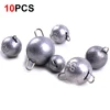 10Pcs Fishing Sinkers 2g/3g/4g/5g/6g/7g/8g/10g/12g Bullet Weight Jigging For Quick Sinking Set For Deep Sea Bass Fishing Tackle 1