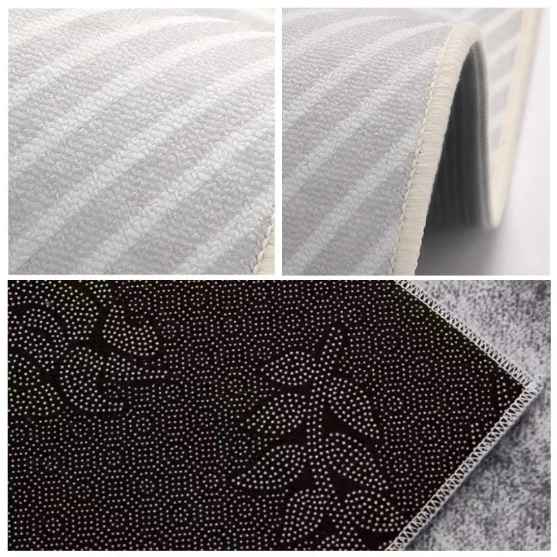 Abstract Decorative Living Room Carpet Nordic Bedroom Bedside Plush Floor Mat Leisure Area Coffee Table Soft Rug Ковер Tapis 러그