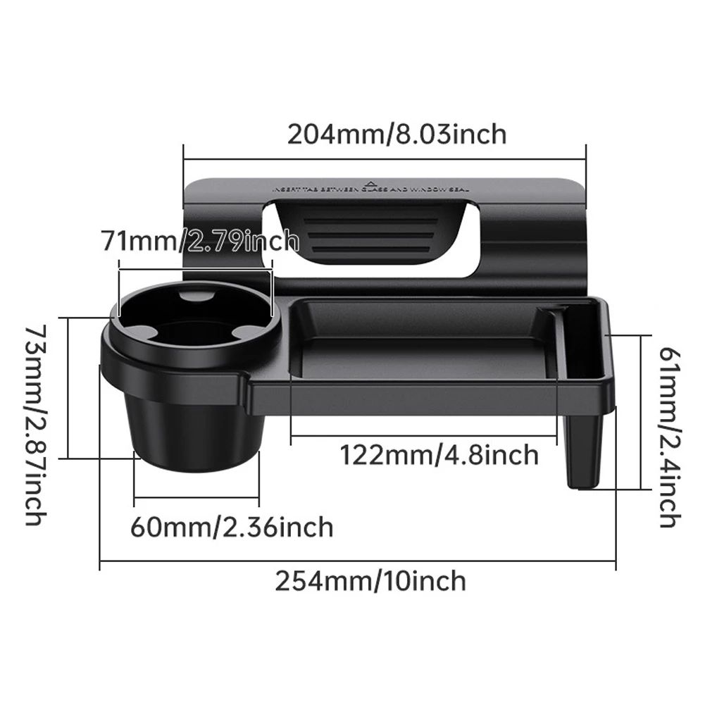 Multiple Car Organizer Box With Cup Phone Holder Auto Door Windows Hanging Storage Rack Car Truck Accessories Pack of 1/2