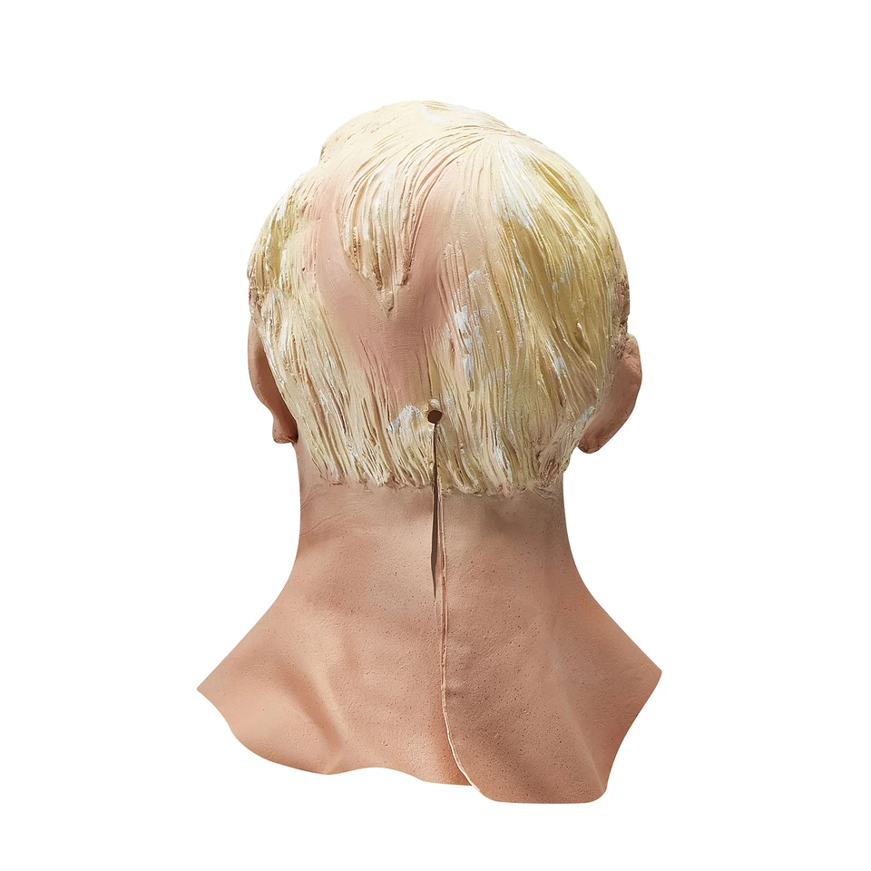 Realistic Old Grandpa Latex Mask With Wig - Sierra Leone