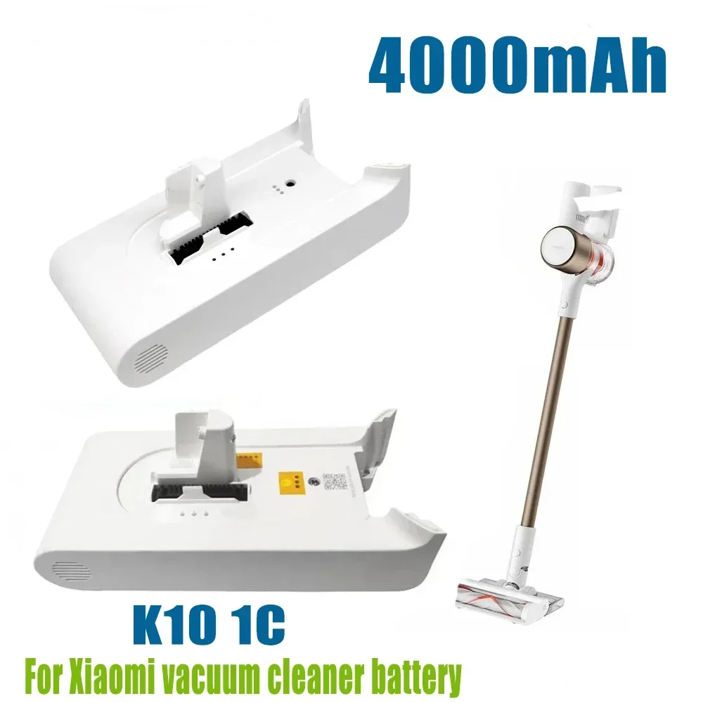 

Replacement Battery Pack For Xiaomi Mijia K10 1C Handheld Cordless Vacuum Cleaner 25.2v 4000mAh LI-ion Rechargeable Batteries