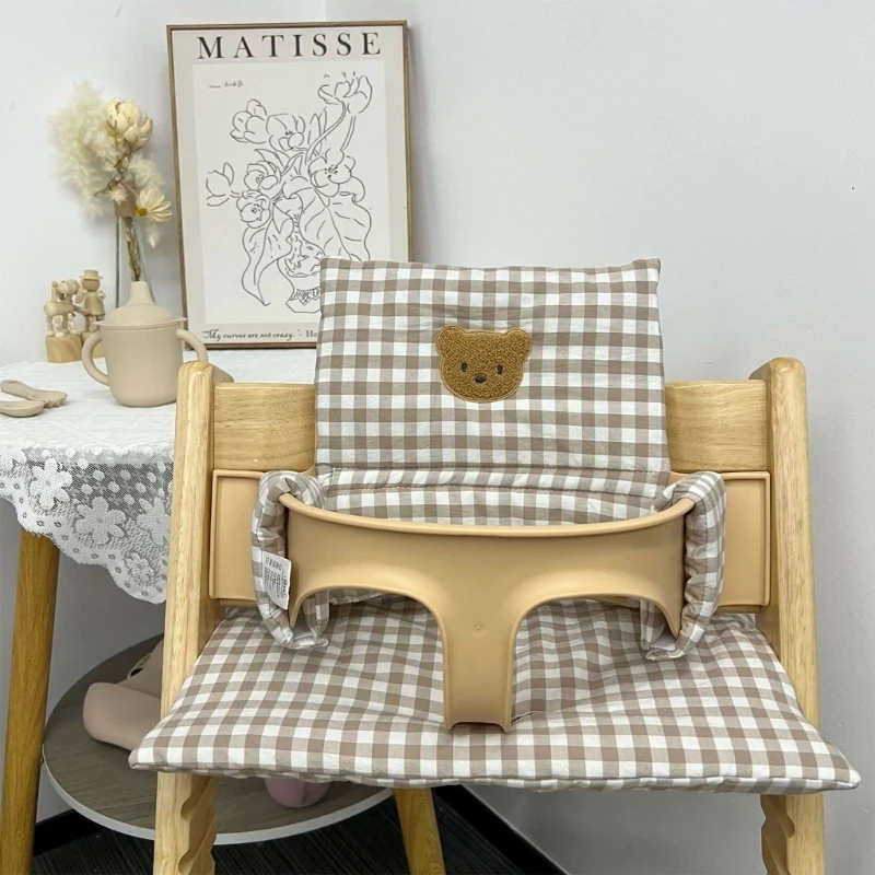 High Chair Cushion Washable HighChair Support Kid Baby Feeding Accessories Baby Meal Replacement Pad for Stokk