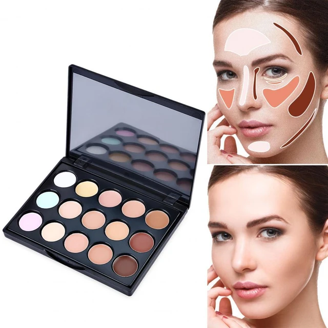 lugtfri Livlig Arthur Conan Doyle 15 Colors Makeup Concealer Whitening Skin Natural Contouring Makeup Kit  Cream Based Palette Make Up Facial Corrector For Female - Concealer -  AliExpress