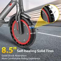 Trottinette électrique LADPED BP60XB/E1PRO à double frein avec siège, sac de rangement, moteur 350W, 31KM/H sur application, pneus 36V 8,5 pouces, pour adultes 5