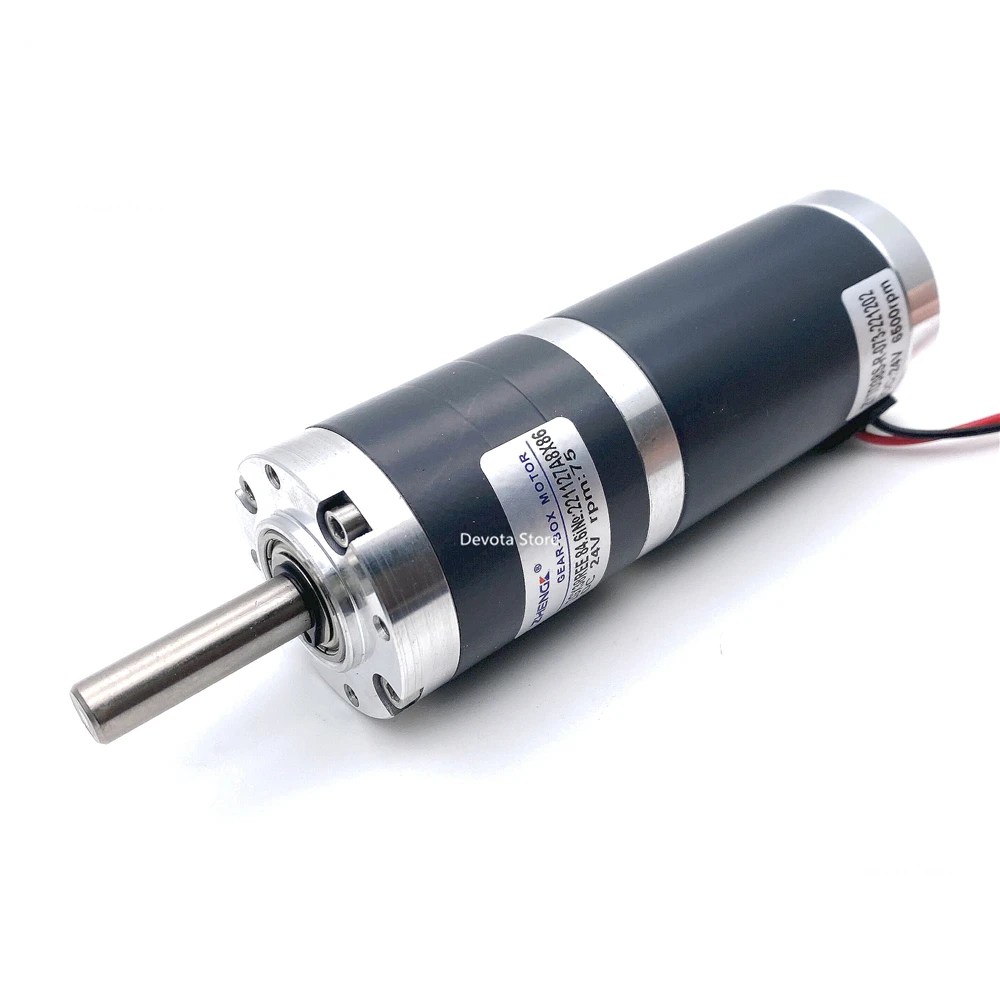 Motor Planetário Zgx38ree Zytd38s-r Faça Você Mesmo do Modelo do Motor da Engrenagem da C.c. 12v 24v do Diâmetro de 38 mm
