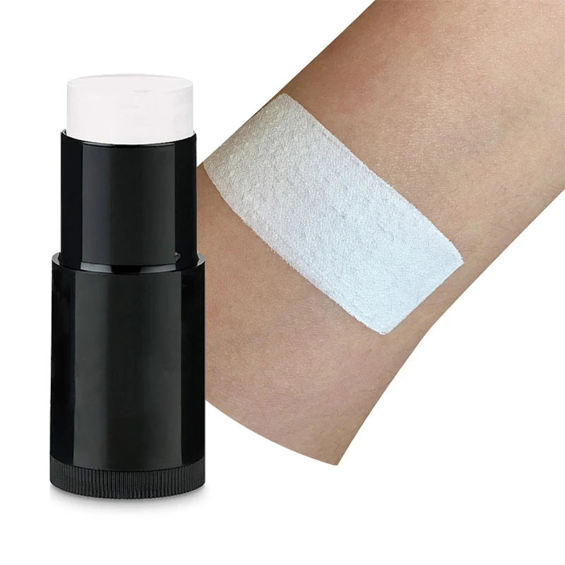 

White and Black Face Paint Oil Face Painting White Face Paint Stick for Sports Costume Makeup