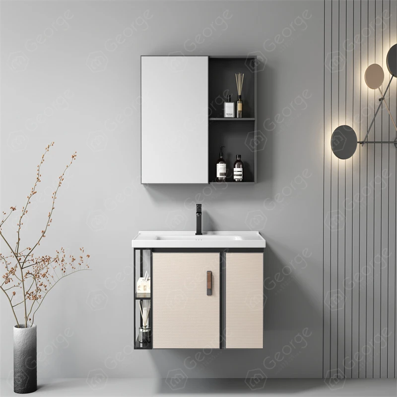 Simple Style Aluminium Bathroom Vanity Bathroom Cabinet L6605