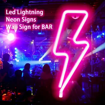 STONEGO LED Lightning Neon Lamp 4