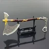 18cm God of War Weapon Peripherals Katana The Leviathan Axe Kratos Game Metal Model Keychain  Peripherals Action Figure Gift Toy 4