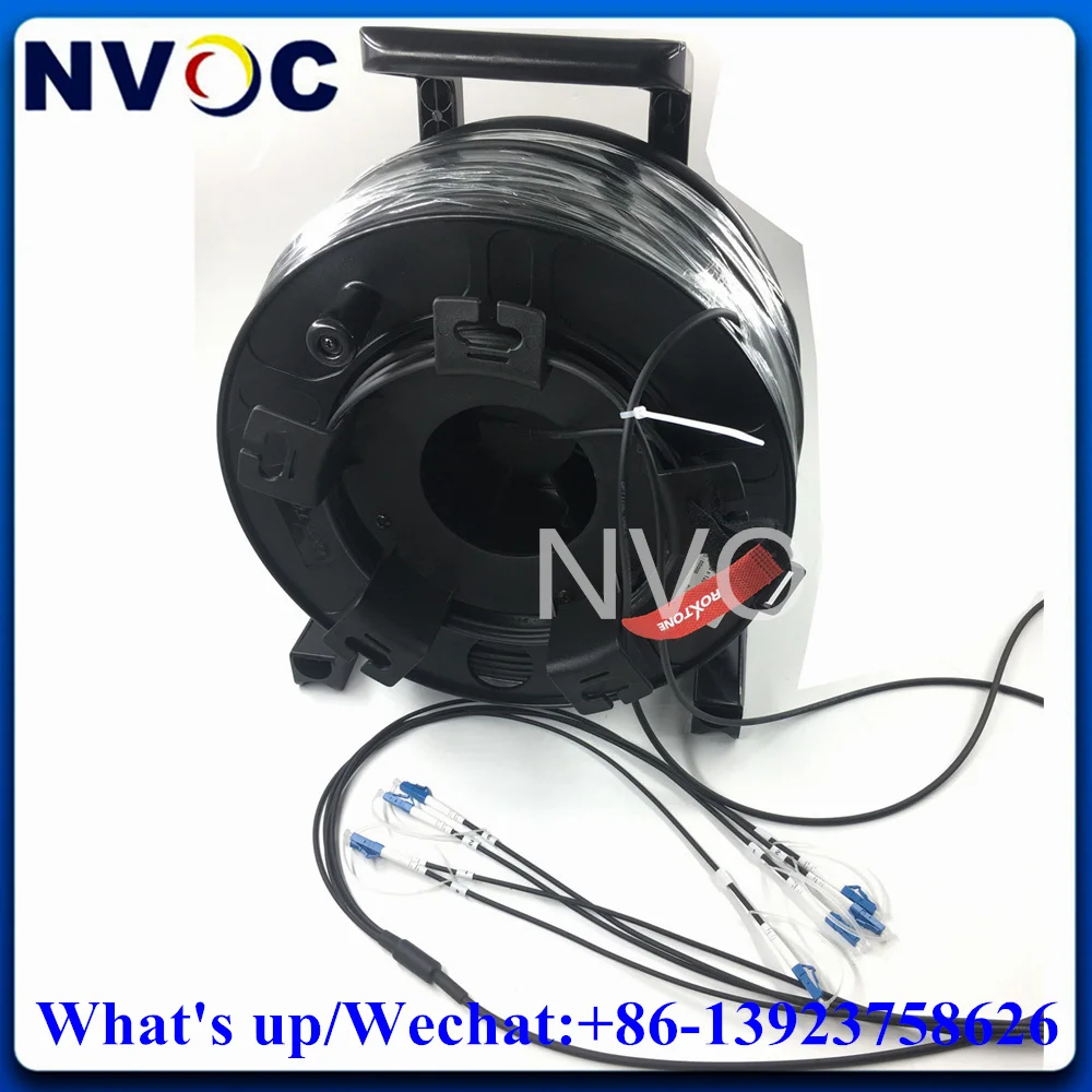 200M-250M-4C-4Cores-LC-LCUPC-SM-OS2-Tactical-Fiber-Optic-Cable-With ...