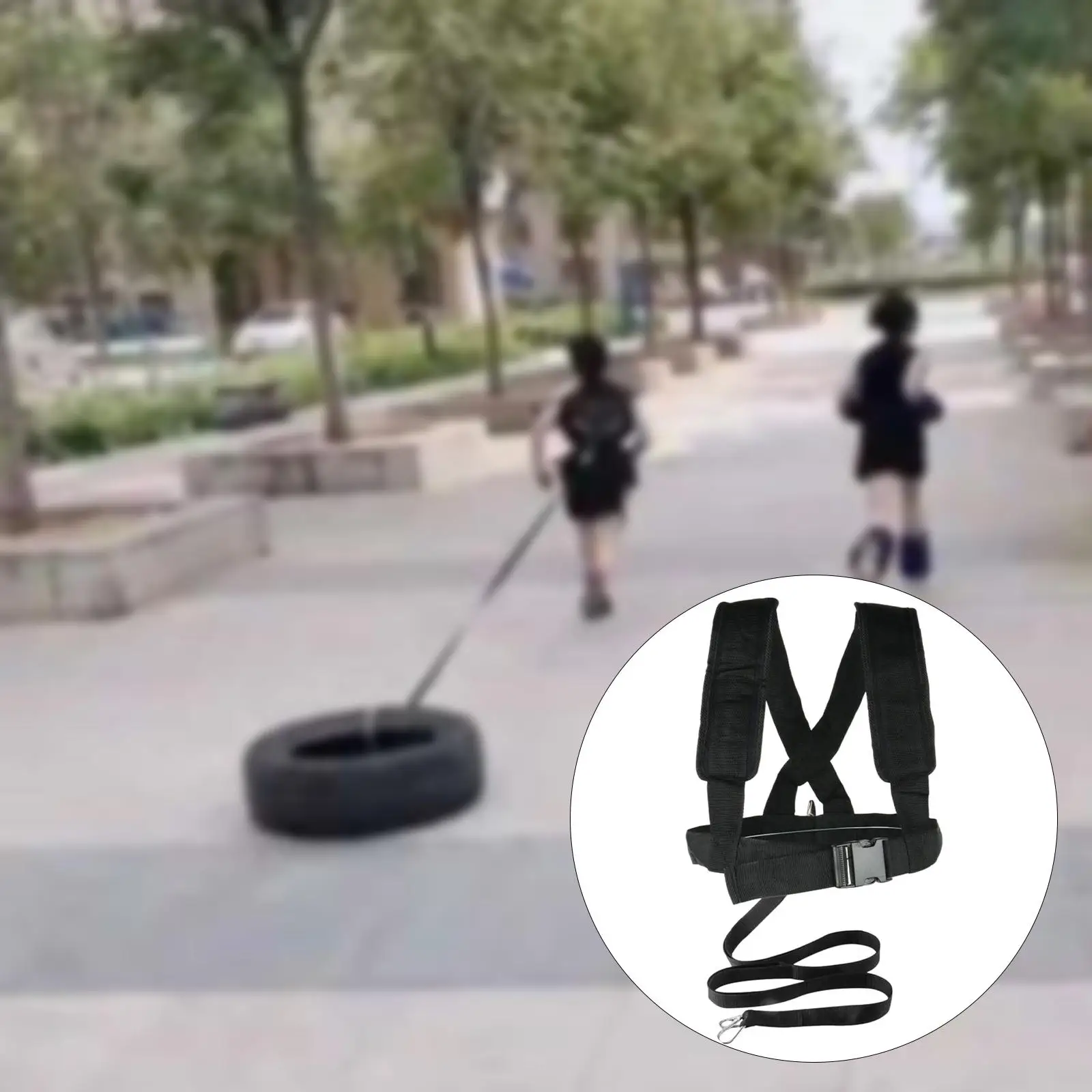 Sled Harness Football Workout Equipment Resistance Training Tire Pulling Harness Sled Harness Football Workout Equipment Resistance Training Tire Pulling Harness