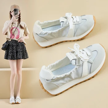 insNew women's fashion vulcanized sneakers, breathable casual sports shoes 1