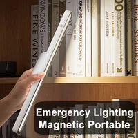 Desk Lamp LED USB Rechargeable Light Stepless Dimming Table Lamp Hanging Magnetic Bedroom Night Lamp Reading Table Lamps 2
