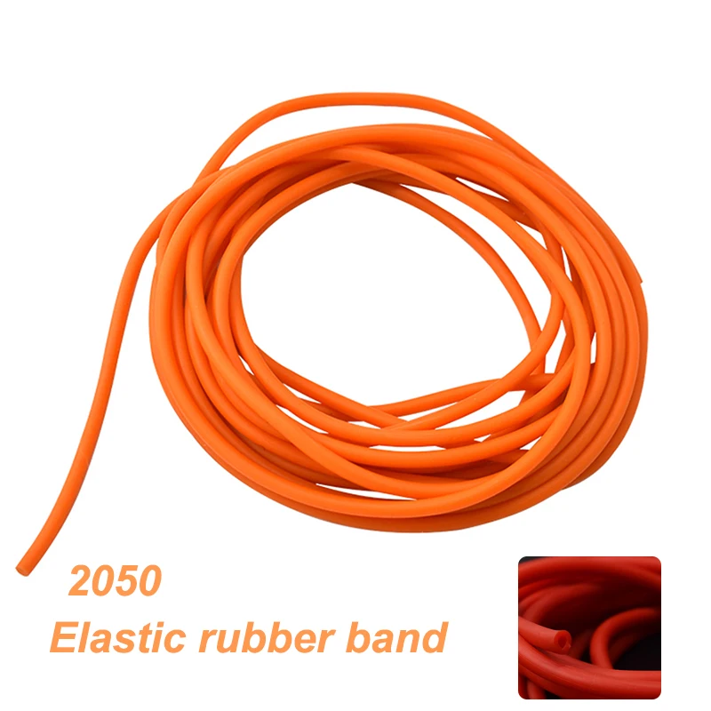 Natural Latex Slingshots Rubber Tube 5M Hunting Shooting 2mmX5mm Diameter High Elastic Tubing Band Accessories Rubber Band latex slingshot tube slingshot rubber band