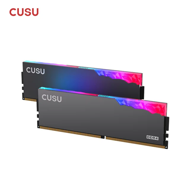 CUSU-Mémoire de serveur d'ordinateur de bureau, modèle DDR4, capacité 8 Go 16 Go, fréquence d'horloge 3200/3600mhz, ram, diy, rgb 5