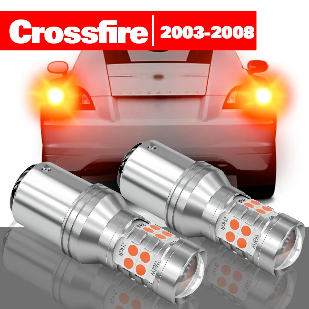 

For Chrysler Crossfire 2003-2008 2pcs LED Brake Light Accessories 2004 2005 2006 2007