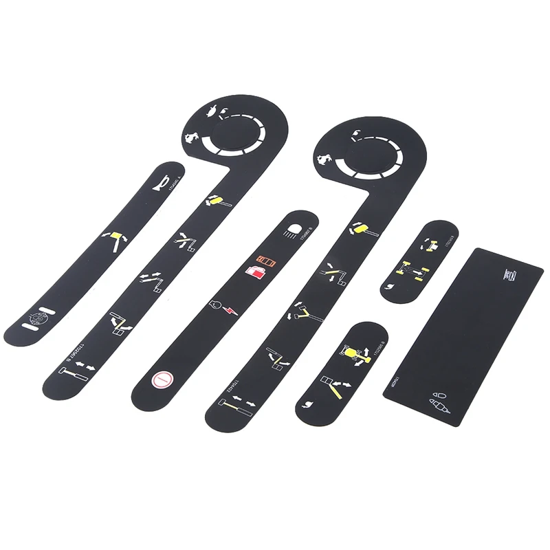 

Decal Kit Handle Film Pasting Upper Control Panel 2910866 Decal Kit For JLG E300AJP,M45A,E450AJ,M600JP