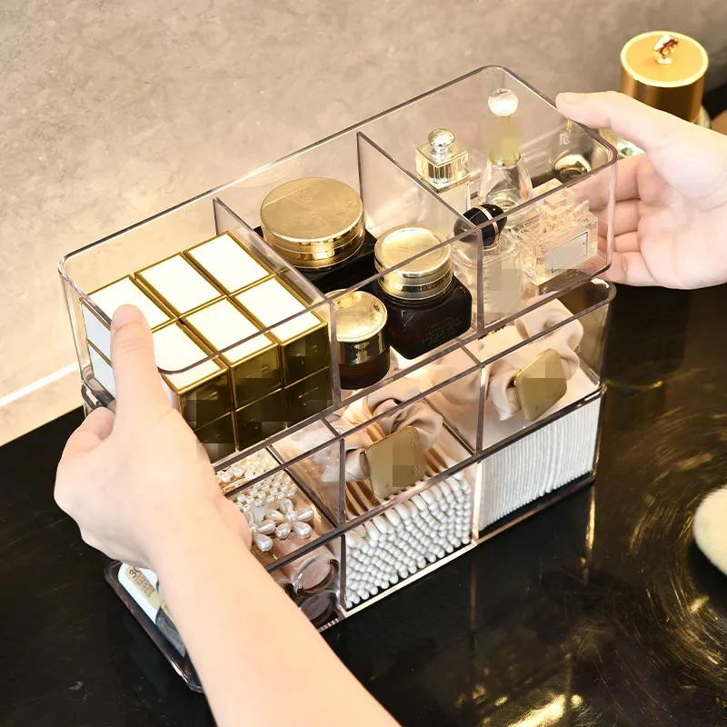 Versatile Makeup Organizer for Home and Vanity Storage