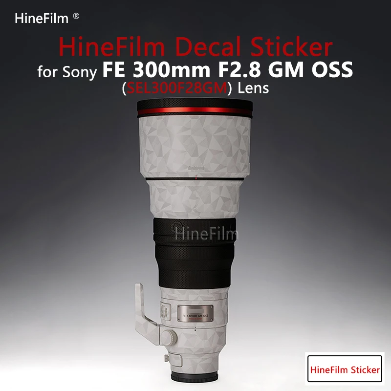ソニー用レンズステッカー,sel300f28gm,oss,ラップカバー,fe300