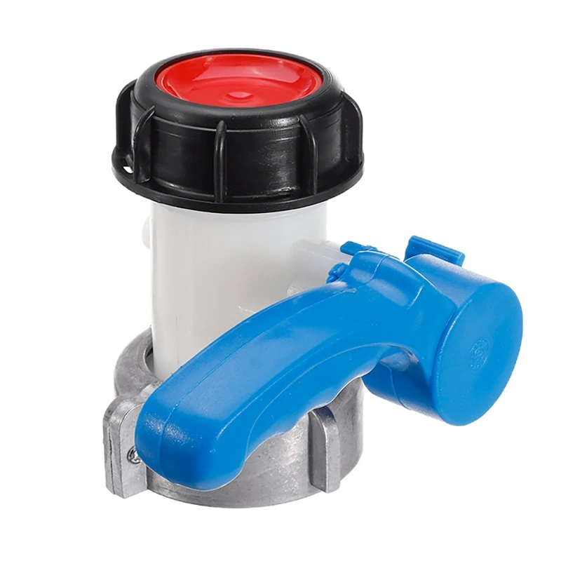 IBC 탱크 탭 파이프 커넥터 1000L 컨테이너 DN40/DN50 75mm 리터 62mm 남성 수출 버터 플라이 밸브 스위치 정원 홈 도구