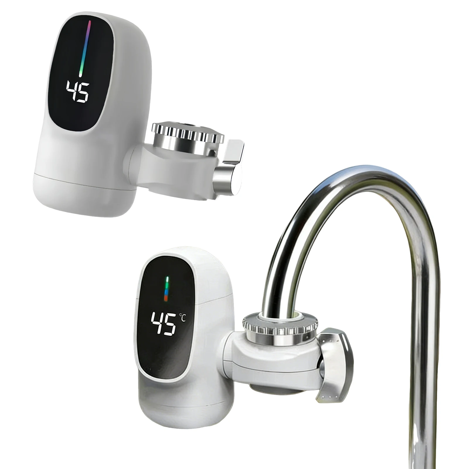 110V Instant Electric Hot Water Faucet Energy Saving Hot Cold Mixer Fast Heating Electric Heater Faucet for Kitchen Bathroom 3