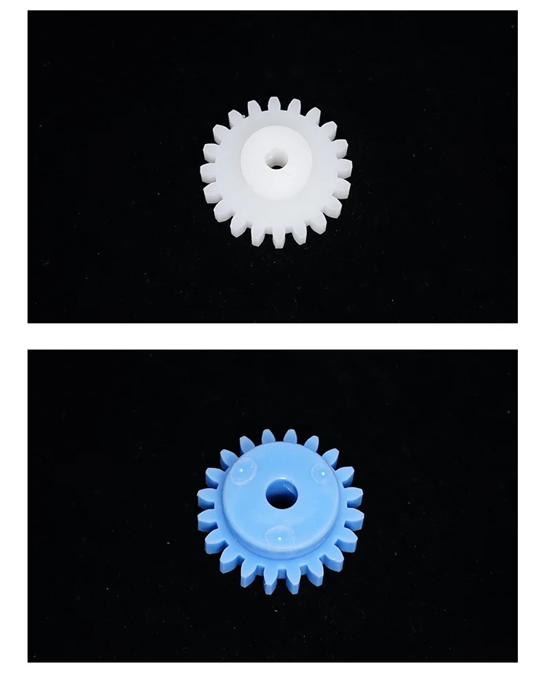 Description Picture 5 of itemPCBEquipment AccessoriesPPSpur GearPVCStraight Gear Horizontal Line Transmission Straight Gear