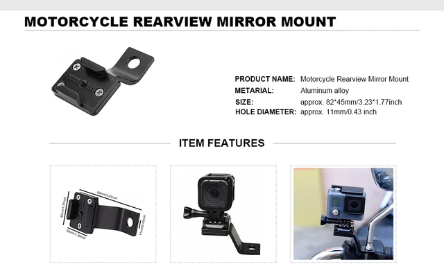 Cycling Swimming Skiing Surf Hiking for Go Pro Hero 10 9 8 7 6 5 4 Xiaomi Sjcam  Eken Dji Action Camera Accessories - AliExpress