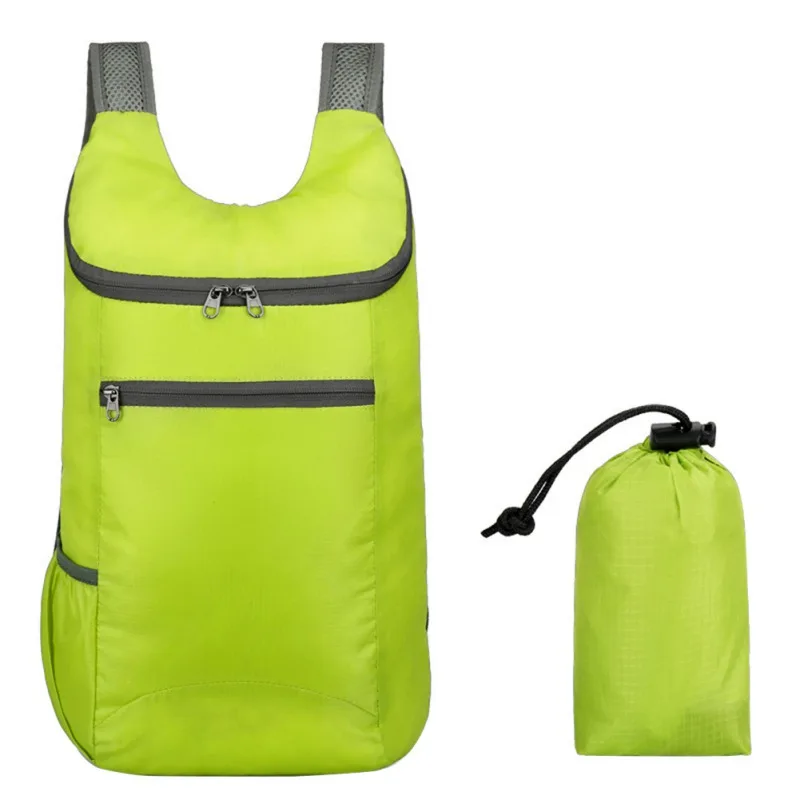 Outdoor 20L Lightweight Waterproof Folding Backpack Ultralight Backpack Bag Ladies Travel Hiking