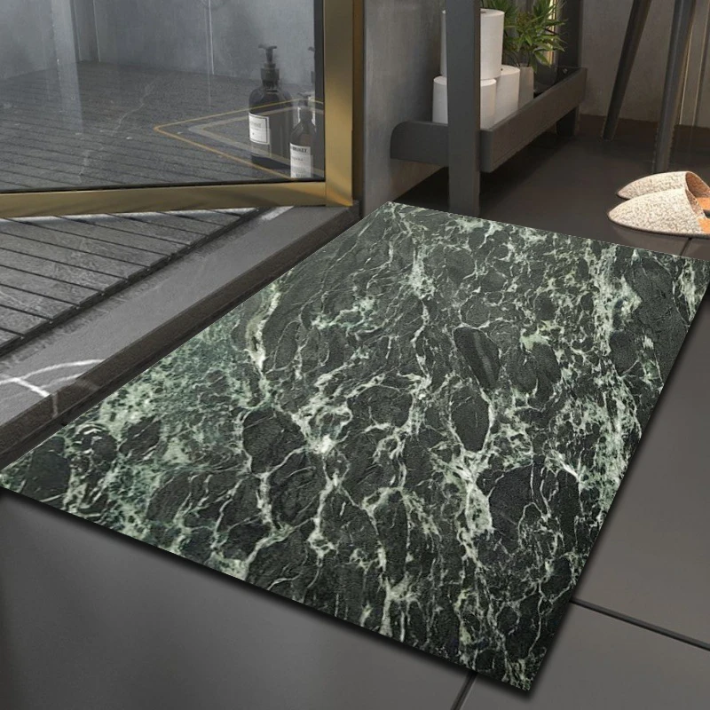 

Bathroom absorbent mat ，Large Size Bathroom Floor Mat，Toilet toilet door quick-drying mat door mat，Bathroom non-slip mat，