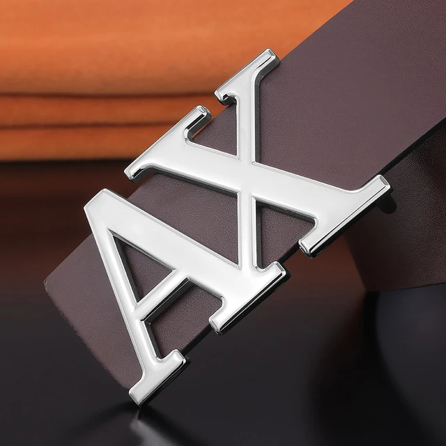 Mens Belts Luxury Letter Belt, Designer Belts Men H Buckle